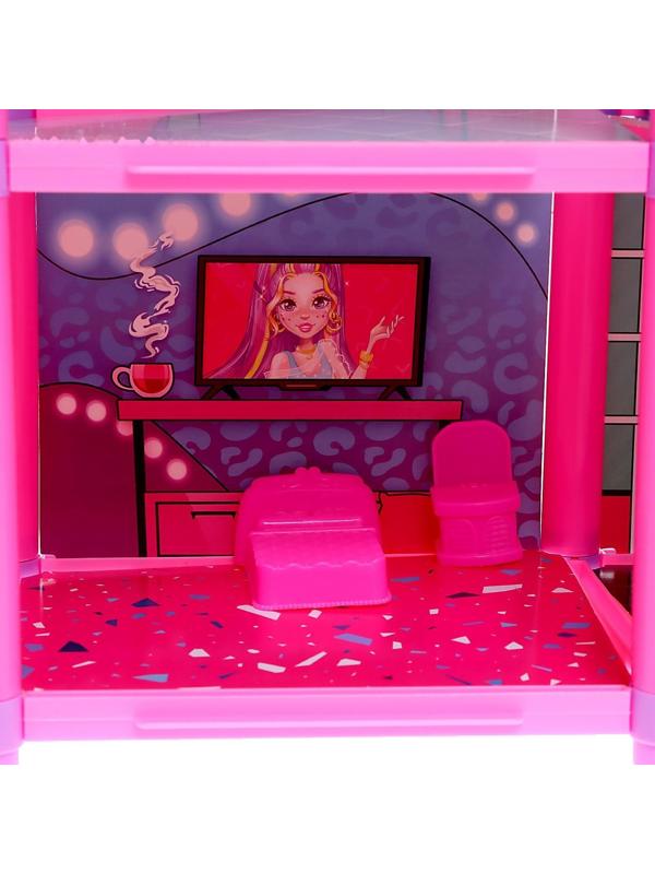 Кукольный домик «Яркая мечта», с аксессуарами