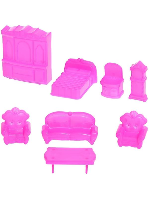 Кукольный домик «Яркая мечта», с аксессуарами