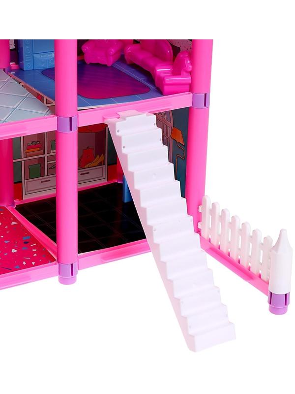 Кукольный домик «Яркая мечта», с аксессуарами