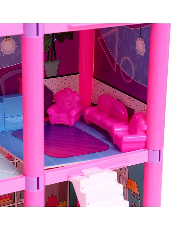 Кукольный домик «Яркая мечта», с аксессуарами