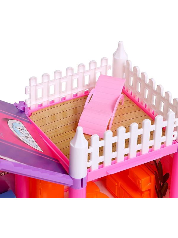 Кукольный домик «Яркая мечта», с аксессуарами