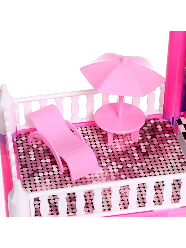 Кукольный домик «Яркая мечта», с аксессуарами