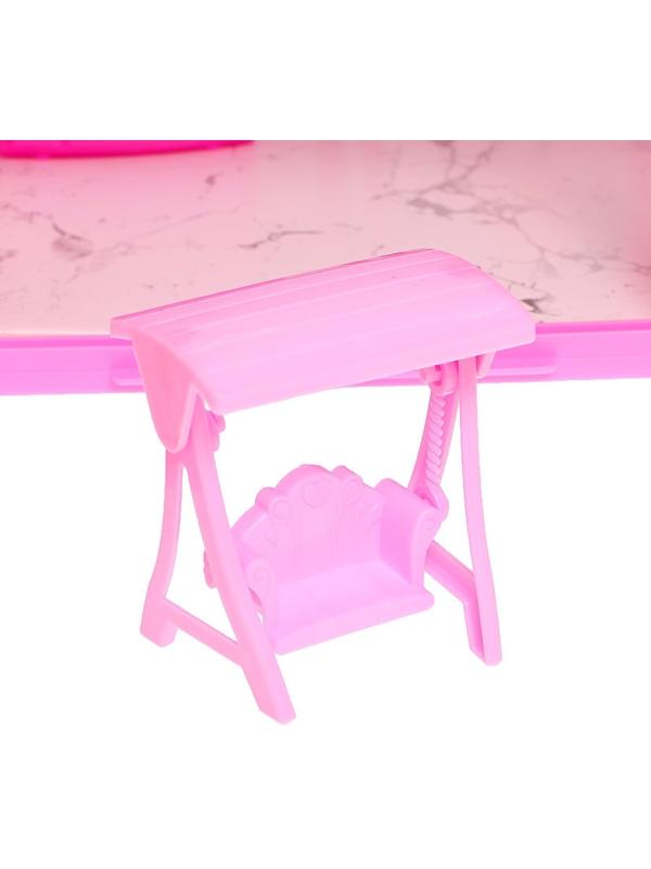 Кукольный домик «Яркая мечта», с аксессуарами