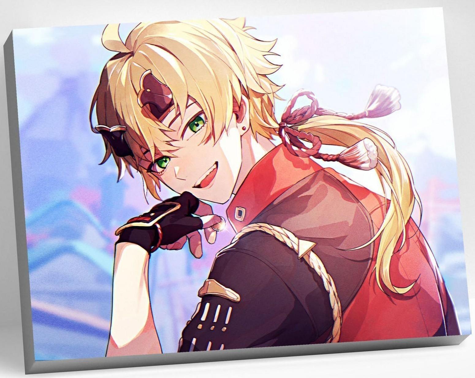 Картина по номерам 30 × 40 см «Геншин» «Тома» 23 цвета