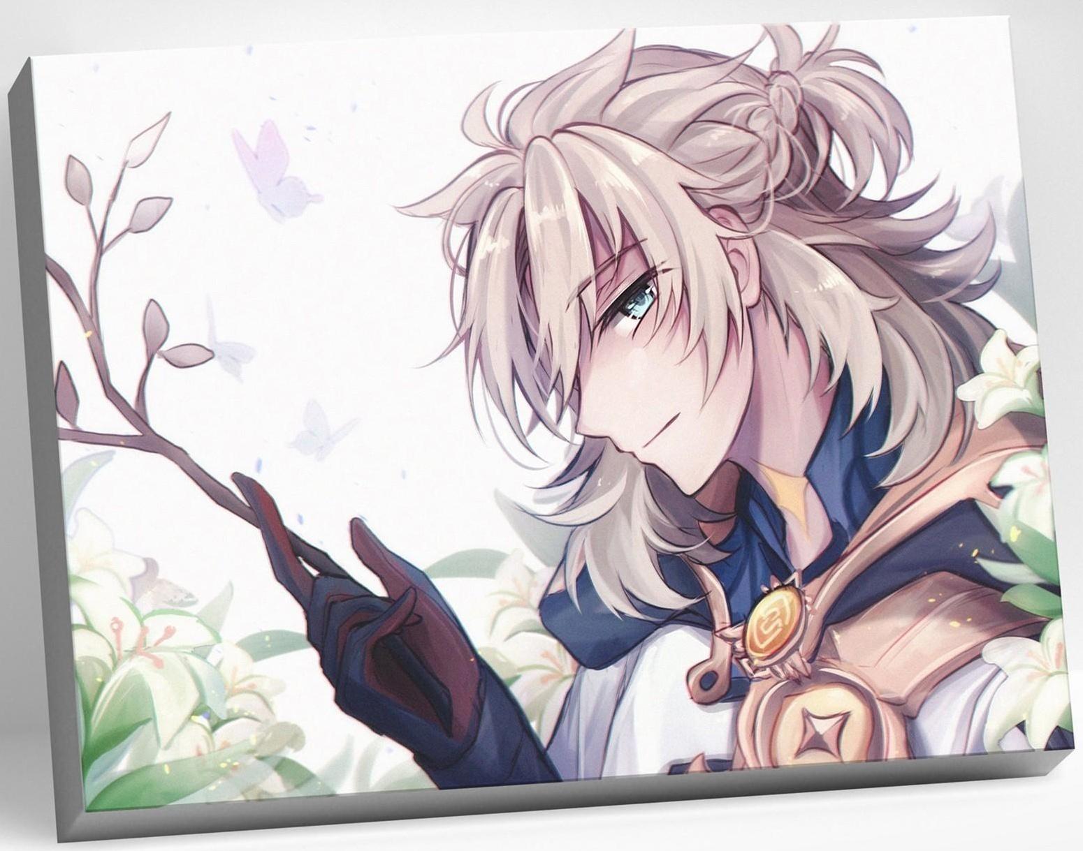 Картина по номерам 30 × 40 см «Геншин» «Альбедо» 24 цвета