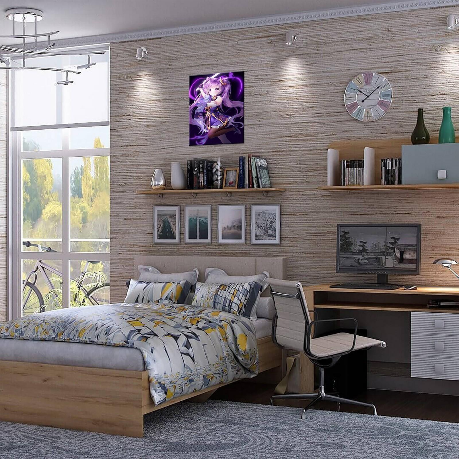 Картина по номерам 30 × 40 см «Геншин» «Кэ Цин» 20 цветов