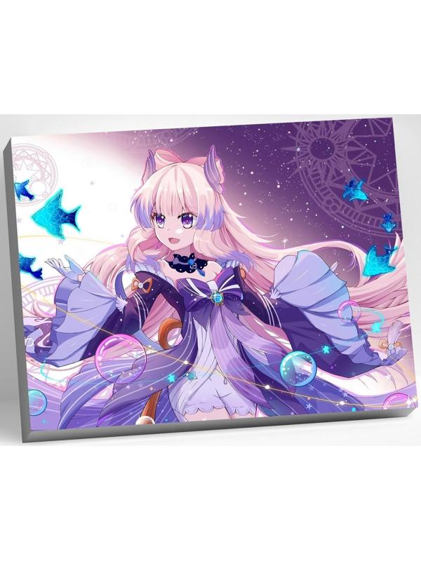 Картина по номерам 30 × 40 см «Геншин» «Кокоми» 23 цвета