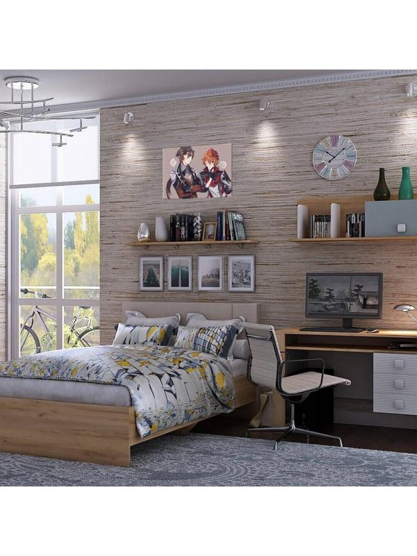 Картина по номерам 30 × 40 см «Геншин» «Тарталья, Чжун Ли» 23 цвета