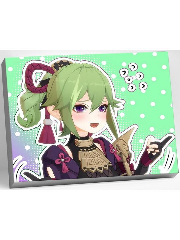 Картина по номерам 30 × 40 см «Геншин» «Куки Синобу» 22 цвета