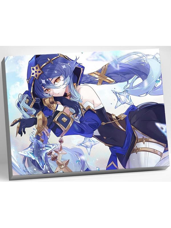 Картина по номерам 30 × 40 см «Геншин. Лайла» 27 цветов