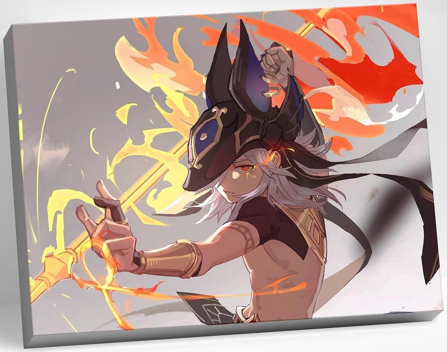 Картина по номерам 30 × 40 см «Геншин. Сайно» 26 цветов