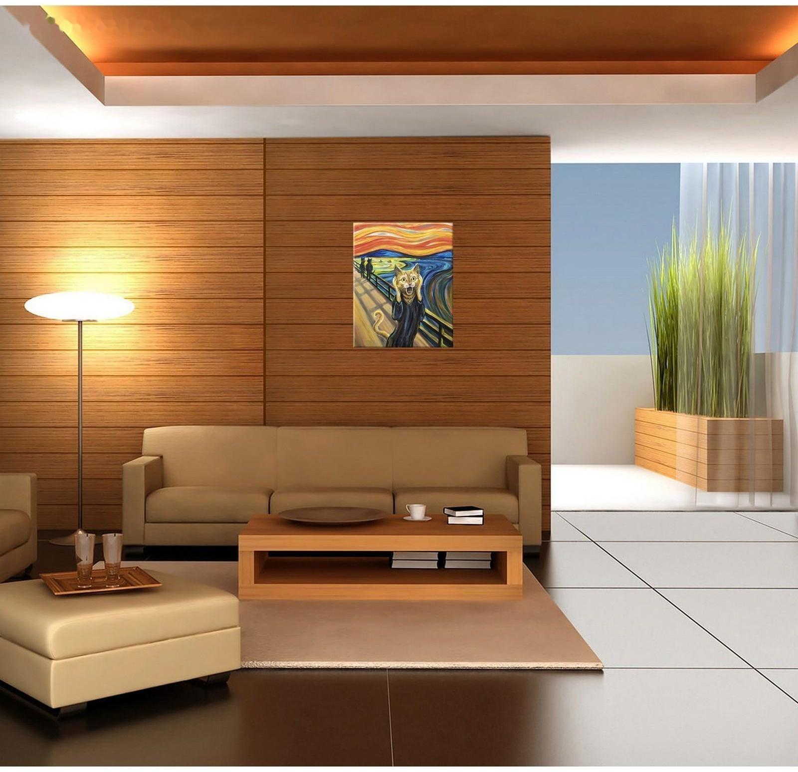 Картина по номерам 40 × 50 см «Кошачий крик» 22 цвета