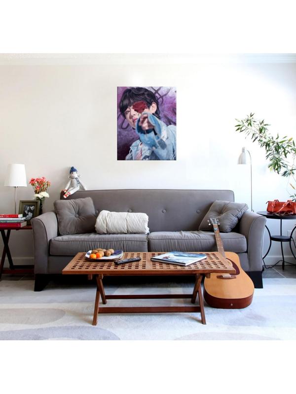 Картина по номерам 40 × 50 см «Bts Ким Тэ Хён» 25 цветов