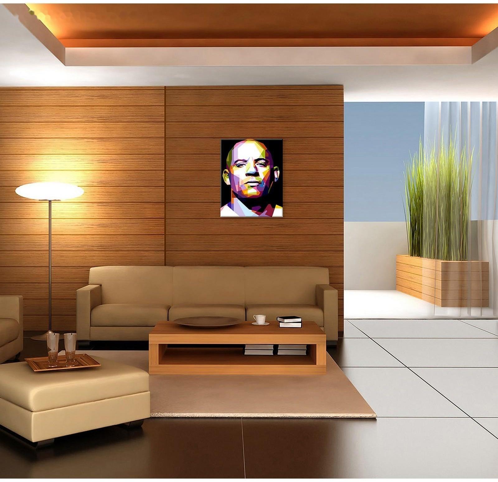 Картина по номерам 40 × 50 см «Вин дизель» 26 цветов