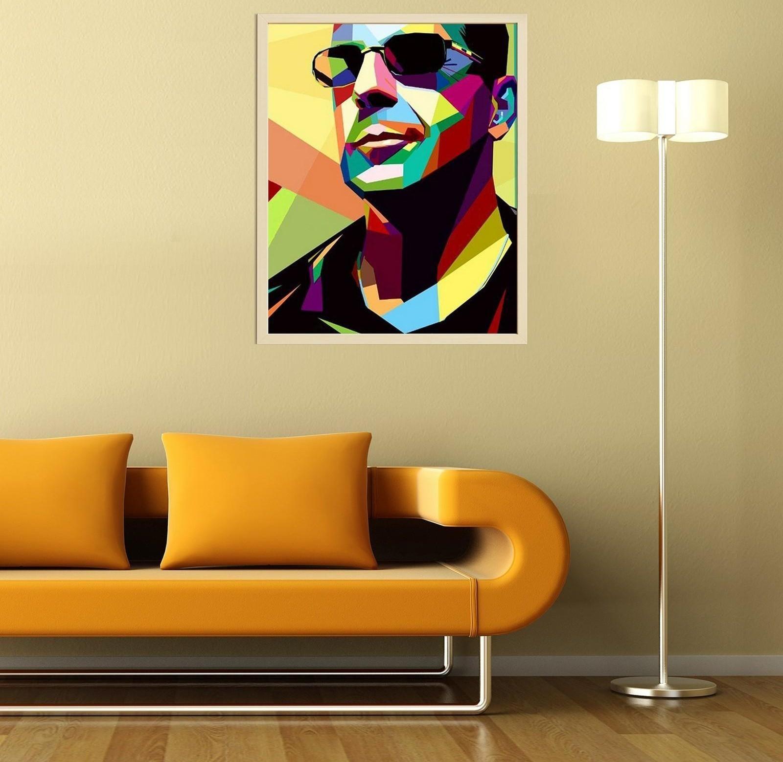 Картина по номерам 40 × 50 см «Брюс Уиллис» 21 цвет