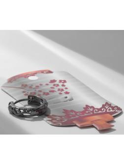 Моносерьга металл 