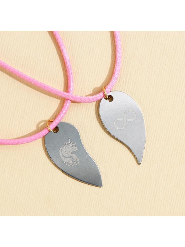 Кулоны неразлучники «Время для чудес», 2 шт, длина 50 см