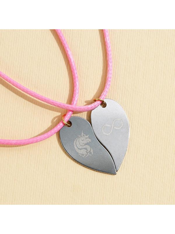 Кулоны неразлучники «Время для чудес», 2 шт, длина 50 см