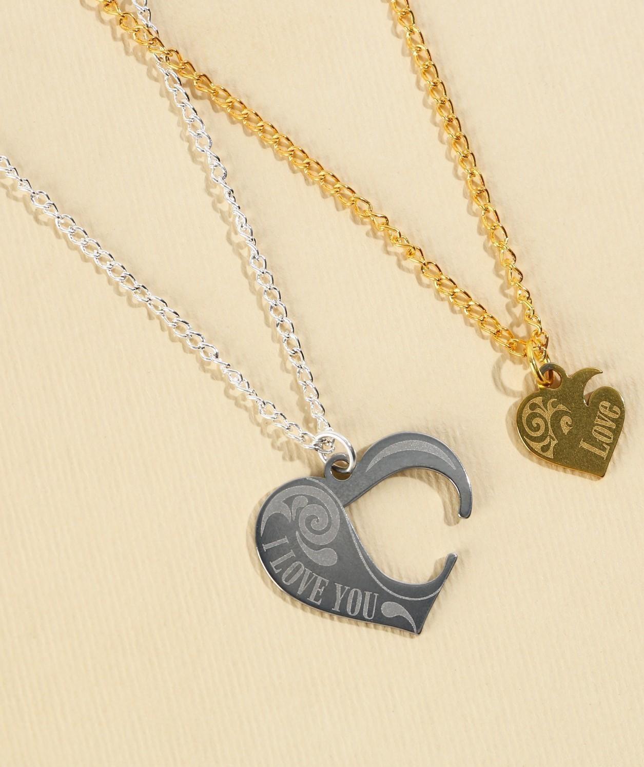 Кулоны неразлучники «Best freind», 2 шт, длина 40 см