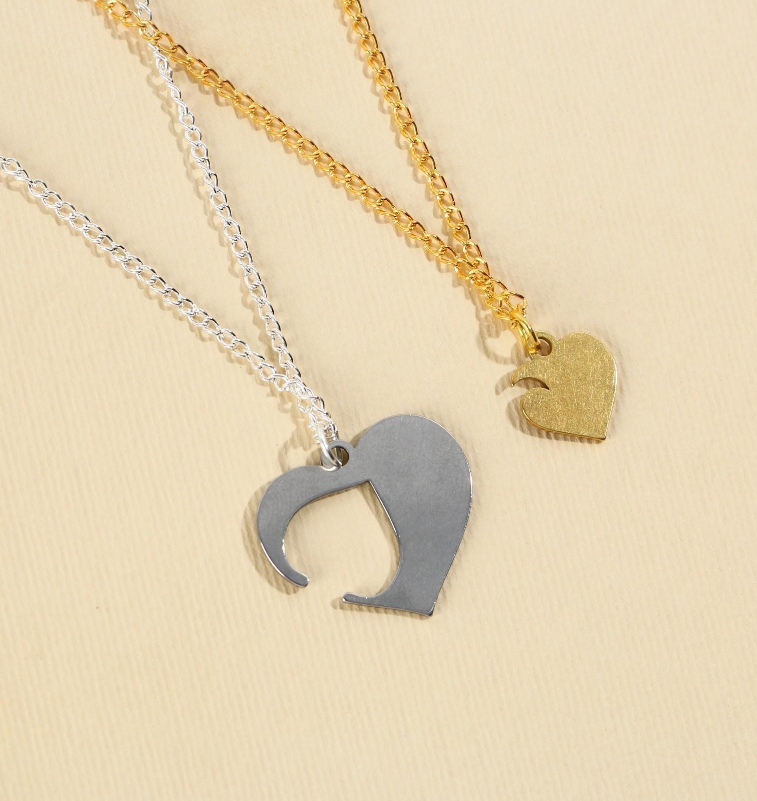 Кулоны неразлучники «Best freind», 2 шт, длина 40 см