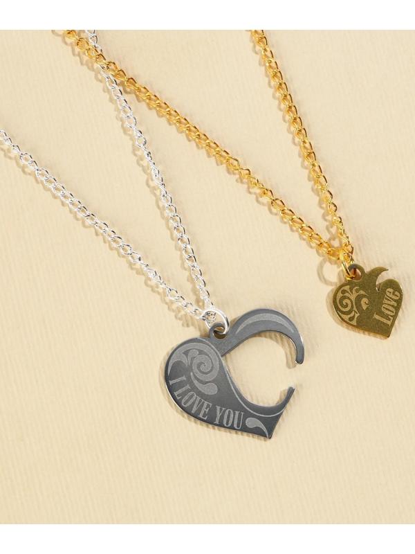 Кулоны неразлучники «Best freind», 2 шт, длина 40 см