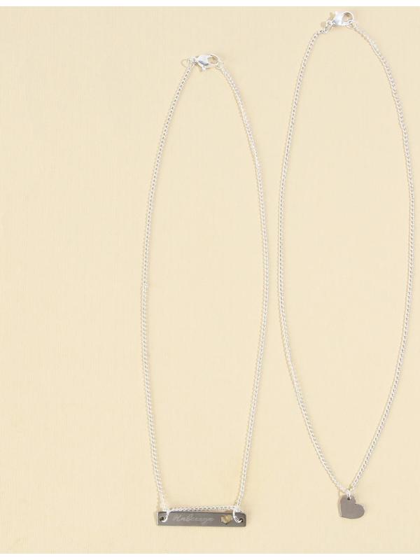 Кулоны неразлучники «Я всегда рядом», 2 шт, длина 40 см