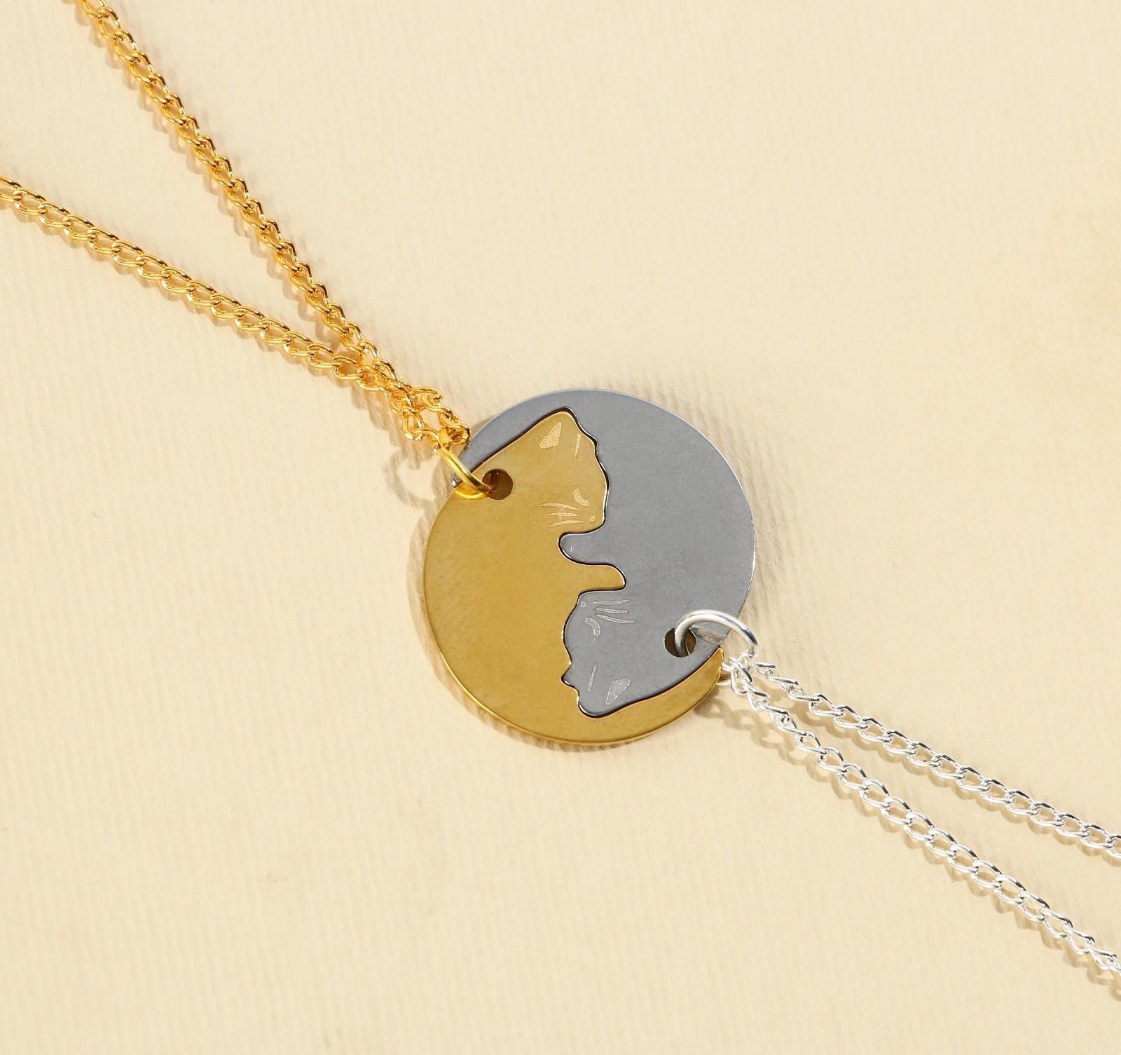 Кулоны неразлучники «Тому кого люблю», 2 шт, длина 40 см