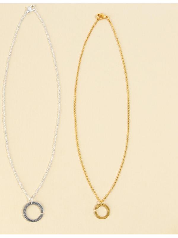 Кулоны неразлучники «Вместе», 2 шт, длина 40 см