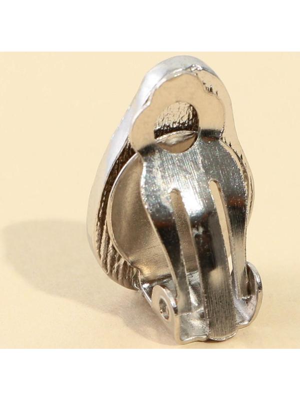 Набор детской бижутерии клипсы и кулон «Авокадно»