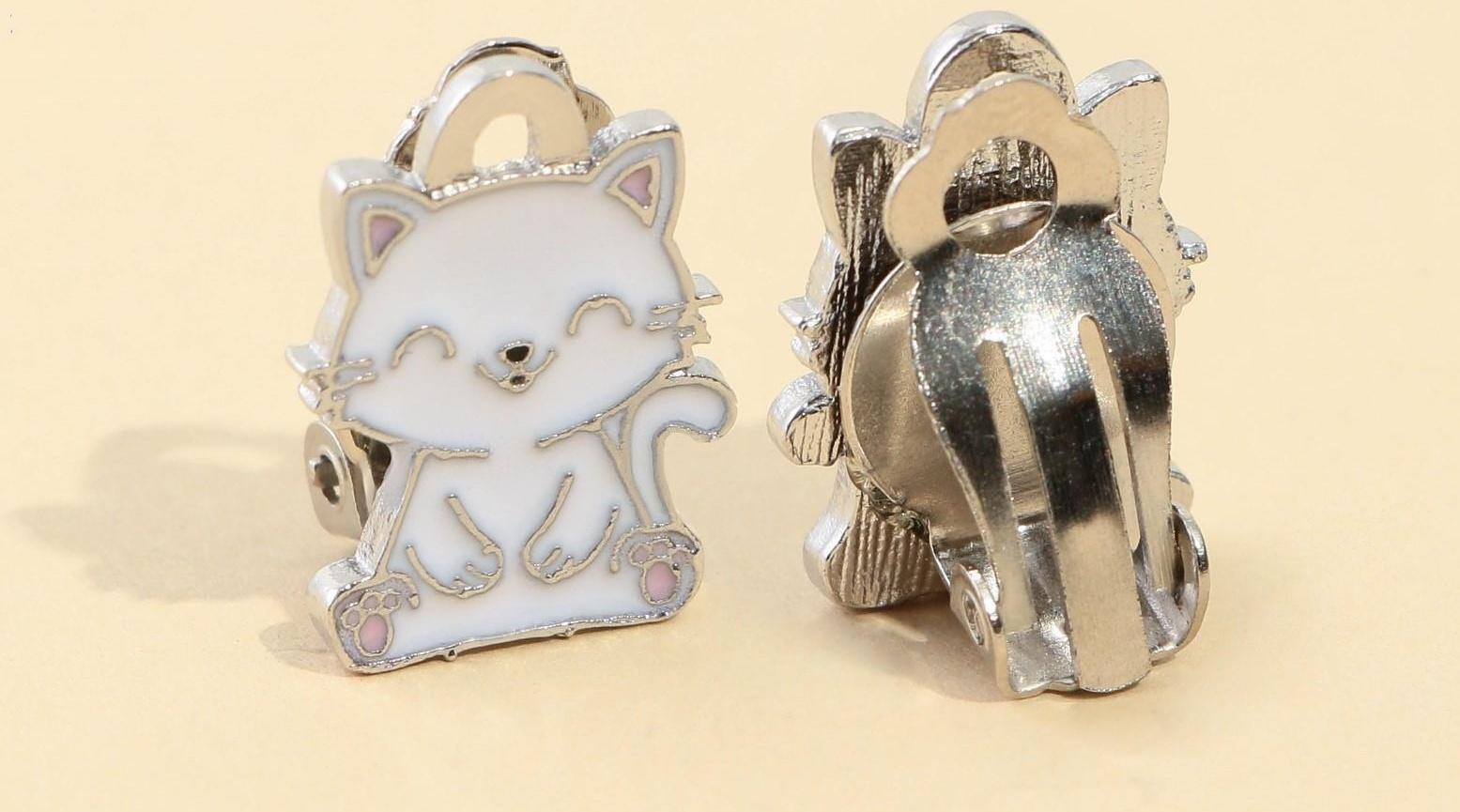 Набор детской бижутерии клипсы и кулон «Королева»