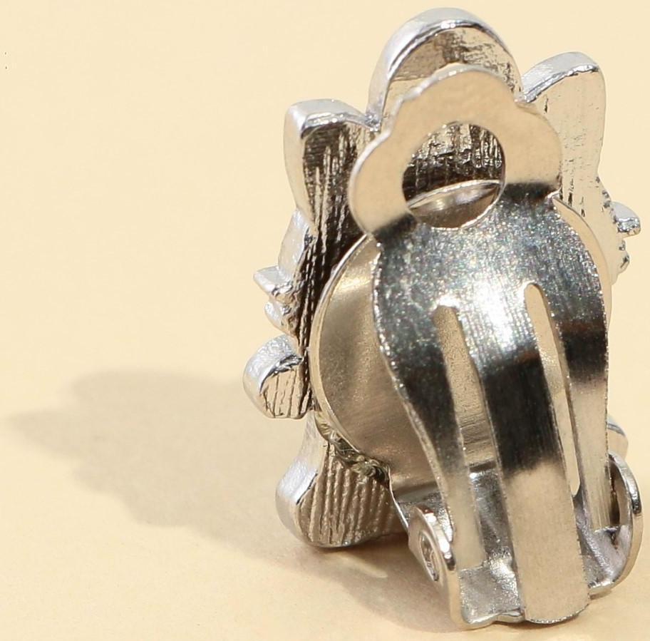 Набор детской бижутерии клипсы и кулон «Королева»