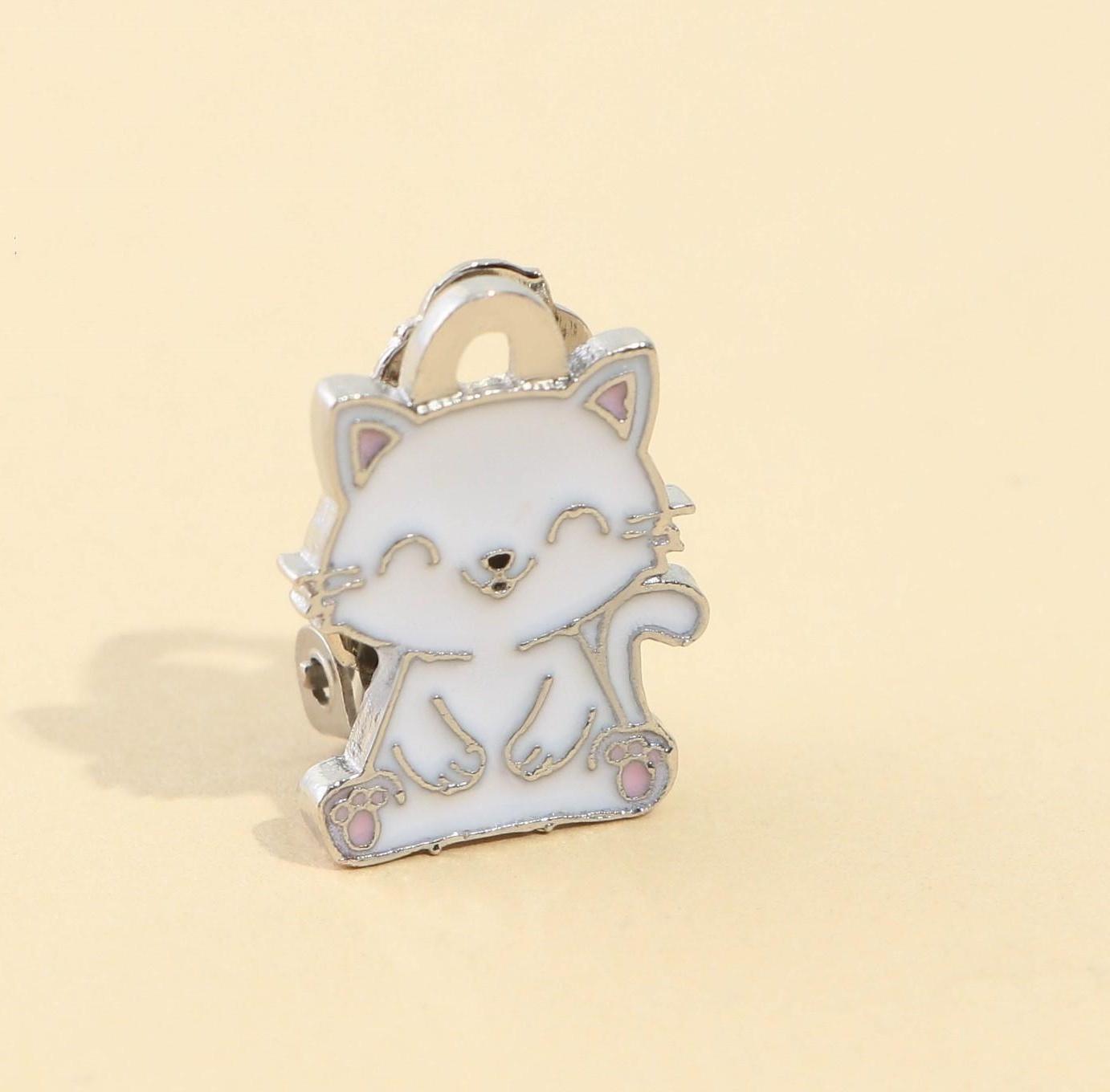 Набор детской бижутерии клипсы и кулон «Королева»