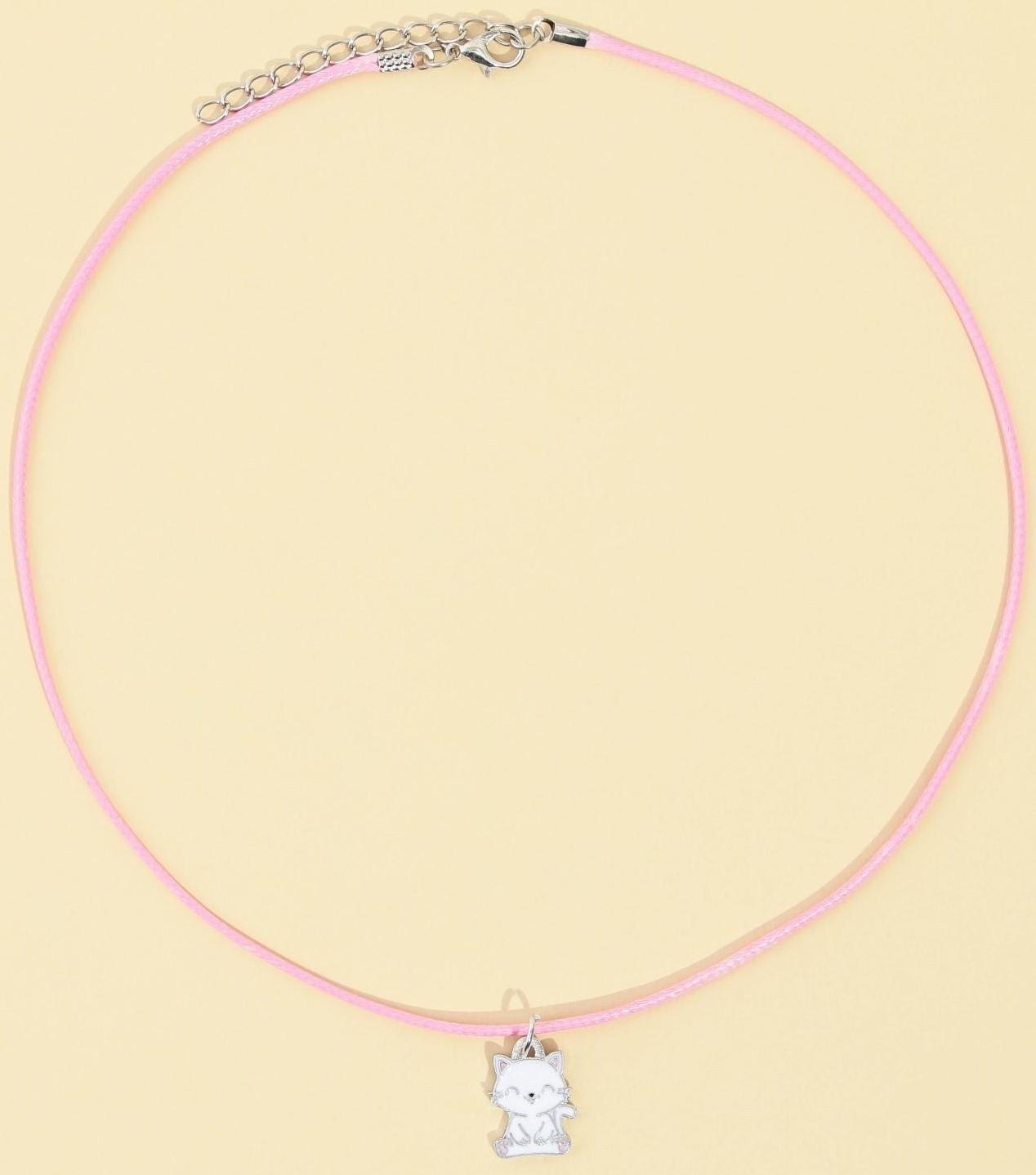 Набор детской бижутерии клипсы и кулон «Королева»