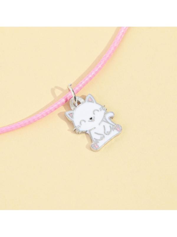 Набор детской бижутерии клипсы и кулон «Королева»