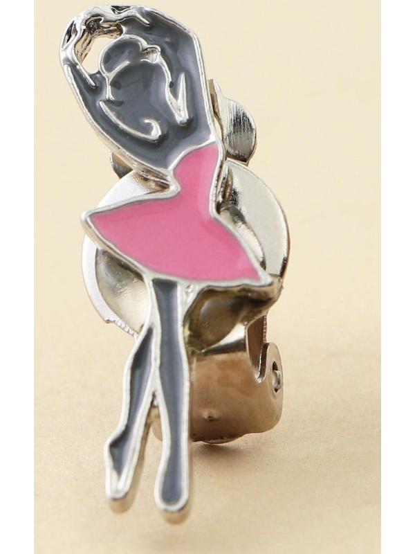 Набор детской бижутерии клипсы и кулон «Живи мечтой»