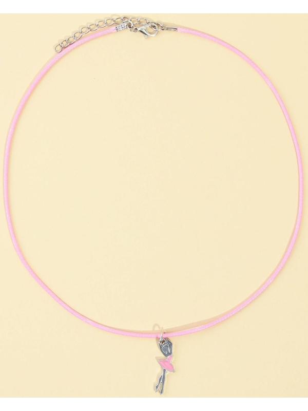 Набор детской бижутерии клипсы и кулон «Живи мечтой»