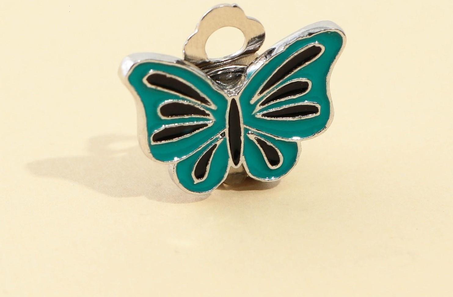 Набор детской бижутерии клипсы и кулон «Я девочка»