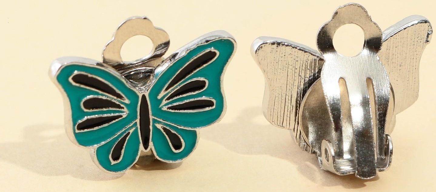 Набор детской бижутерии клипсы и кулон «Я девочка»