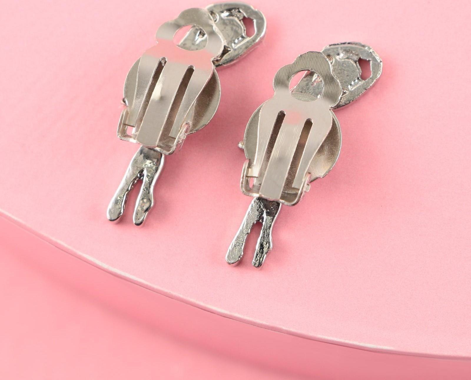 Серьги-клипсы детские «Звездочка»