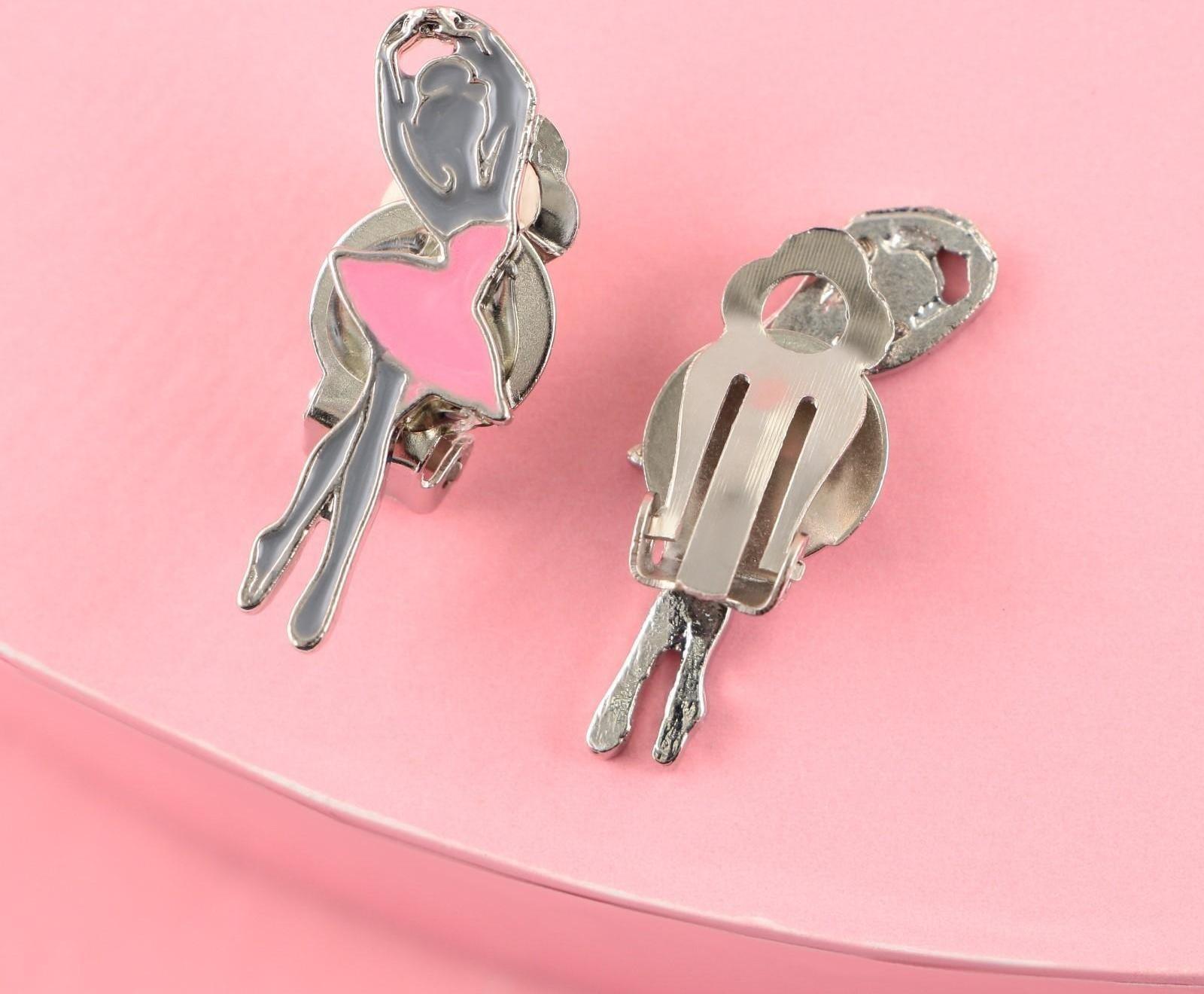 Серьги-клипсы детские «Звездочка»