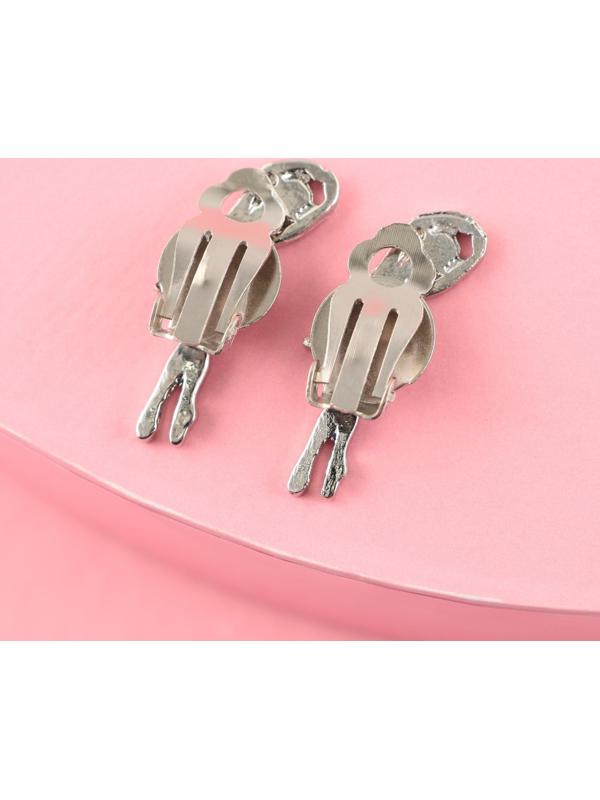 Серьги-клипсы детские «Звездочка»