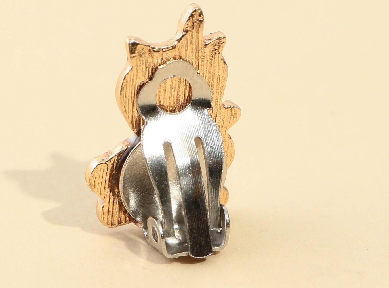 Набор детской бижутерии клипсы и кулон «Твой стиль»