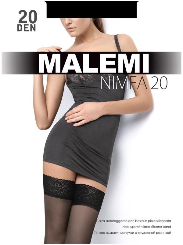 Чулки MALEMI Ninfa 20 цвет загар (daino), размер 3