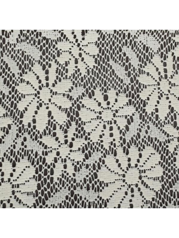 Коврик противоскользящий Доляна «Цветы», 30×90 см, цвет молочный