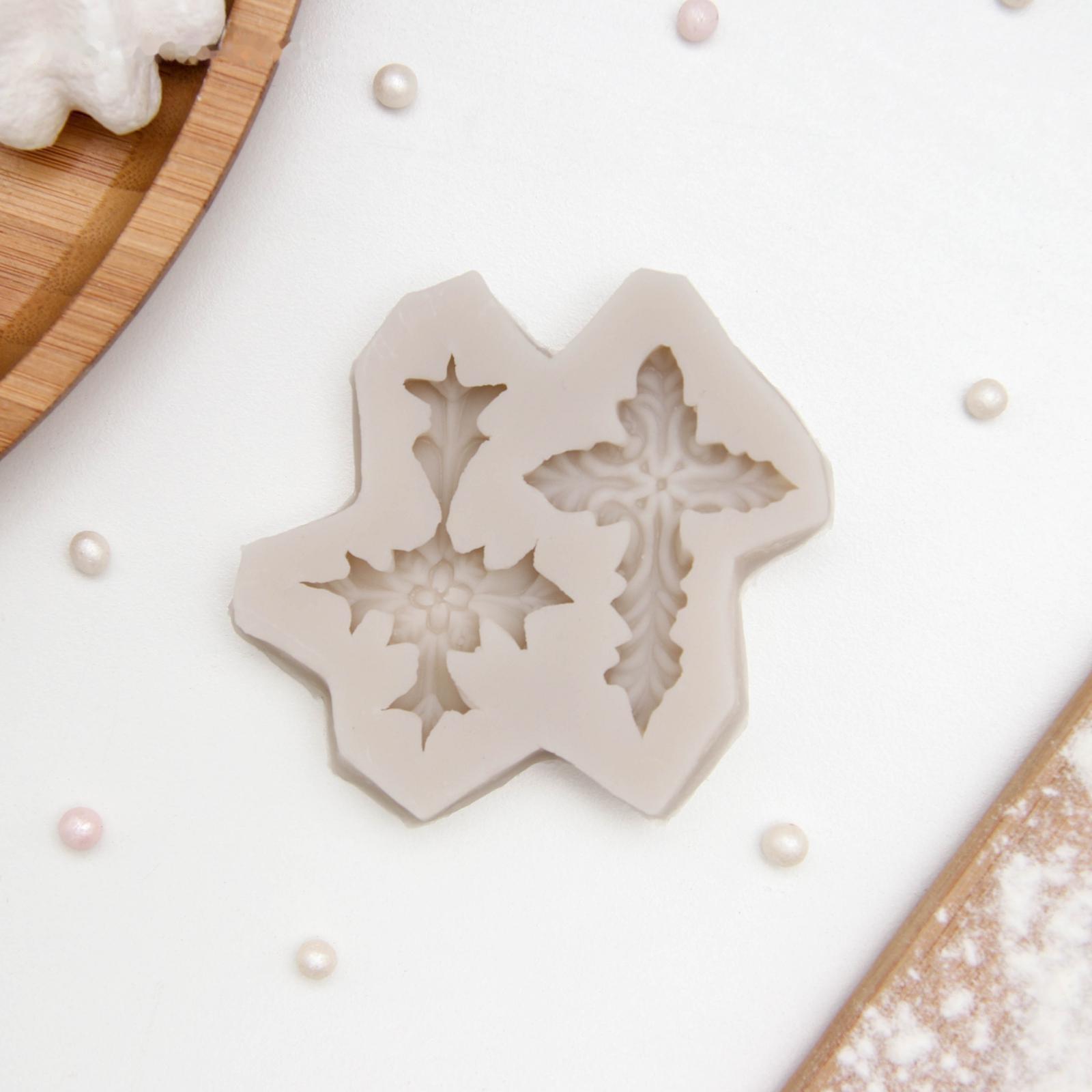 Молд Доляна «Крестики», 7×7 см, цвет МИКС