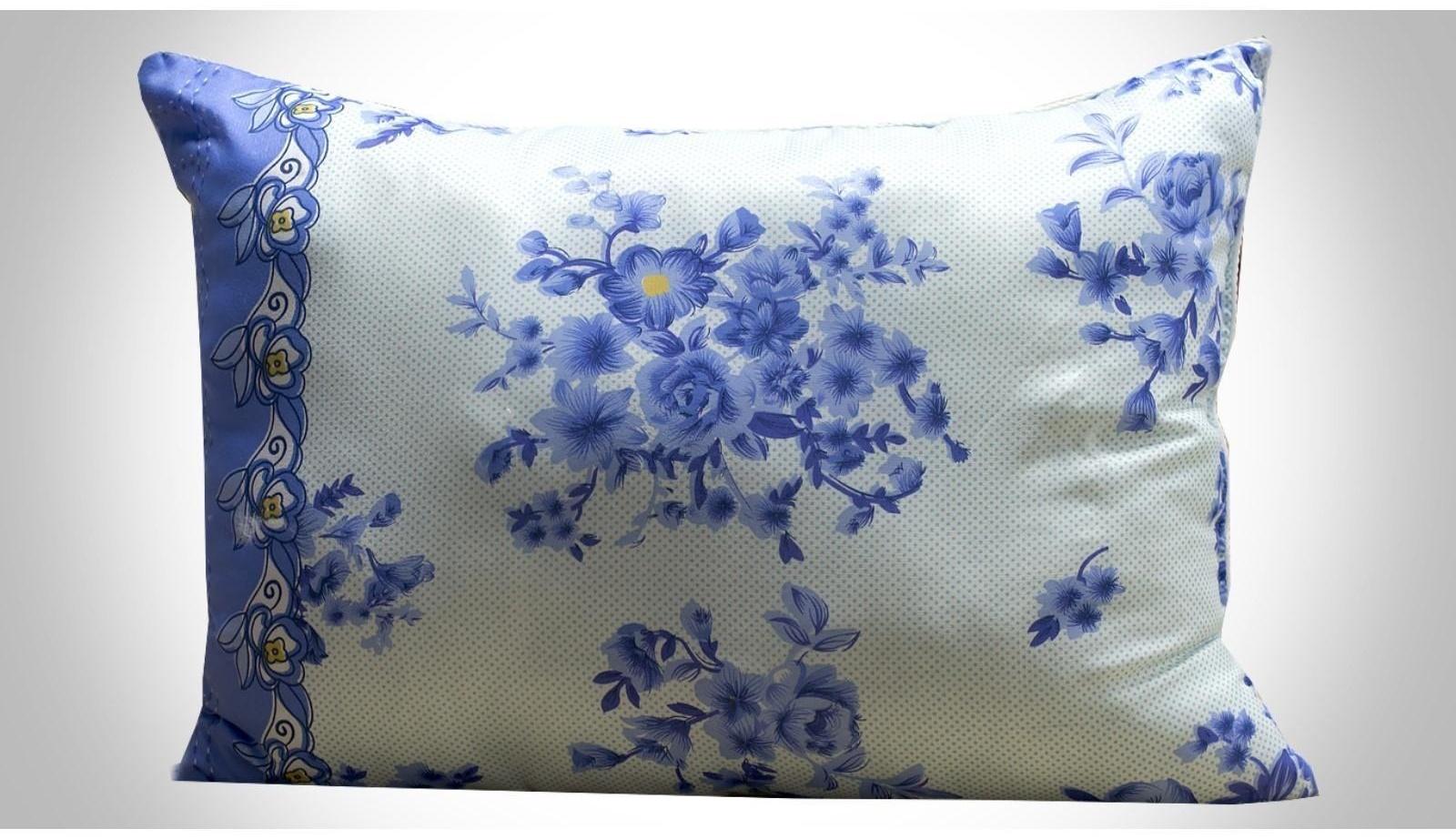 Подушка, 50х70 см, полиэфирное волокно, цвет МИКС