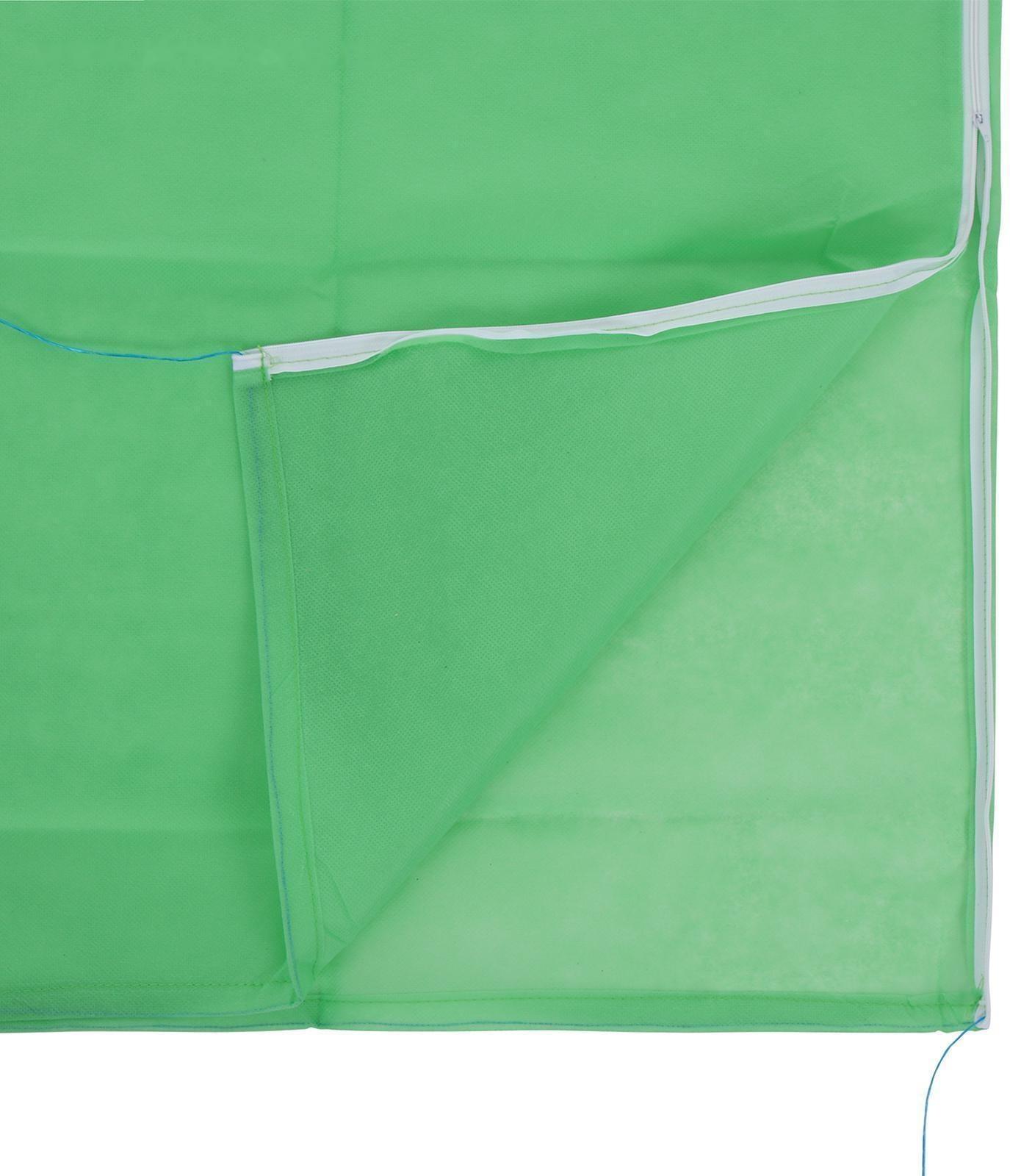 Чехол для растений, прямоугольный на молнии, 120 × 100 см, спанбонд с УФ-стабилизатором, плотность 60 г/м², цвет МИКС