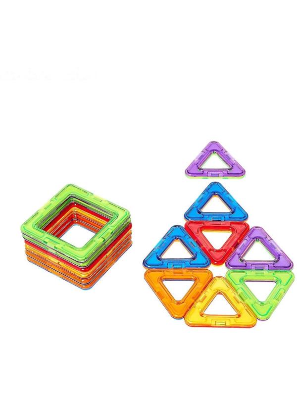 Магнитный конструктор, новогодняя серия, 14 деталей