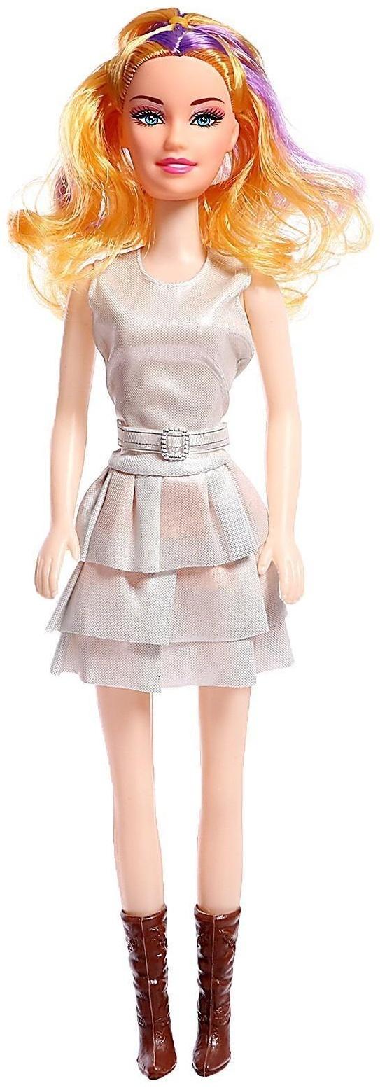 Кукла «Наташа» в платье, высота 41 см, МИКС