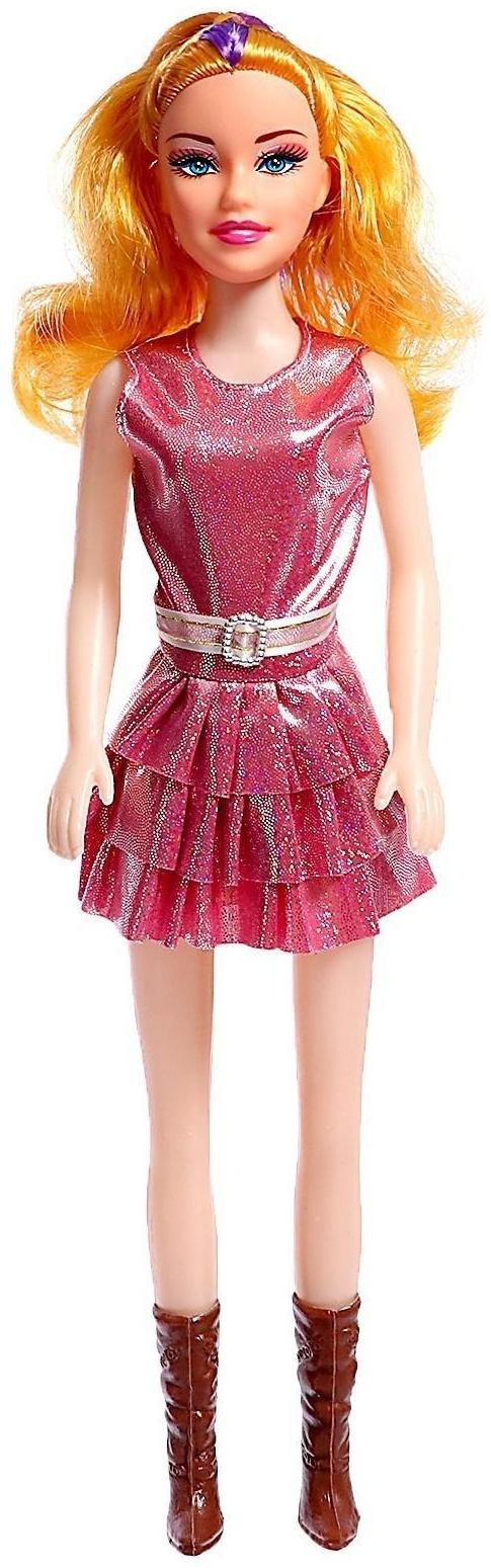 Кукла «Наташа» в платье, высота 41 см, МИКС